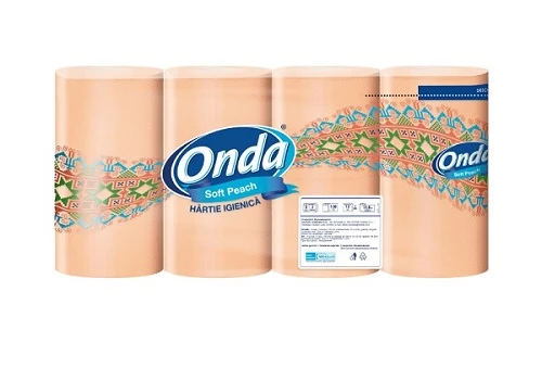 Hartie Igienica Onda Piersica 3 straturi 8 Role